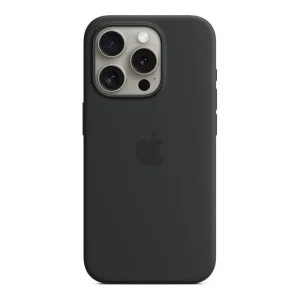 Apple iPhone 15 Pro Silicone Case with MagSafe - Black (MT1A3) (OEM)