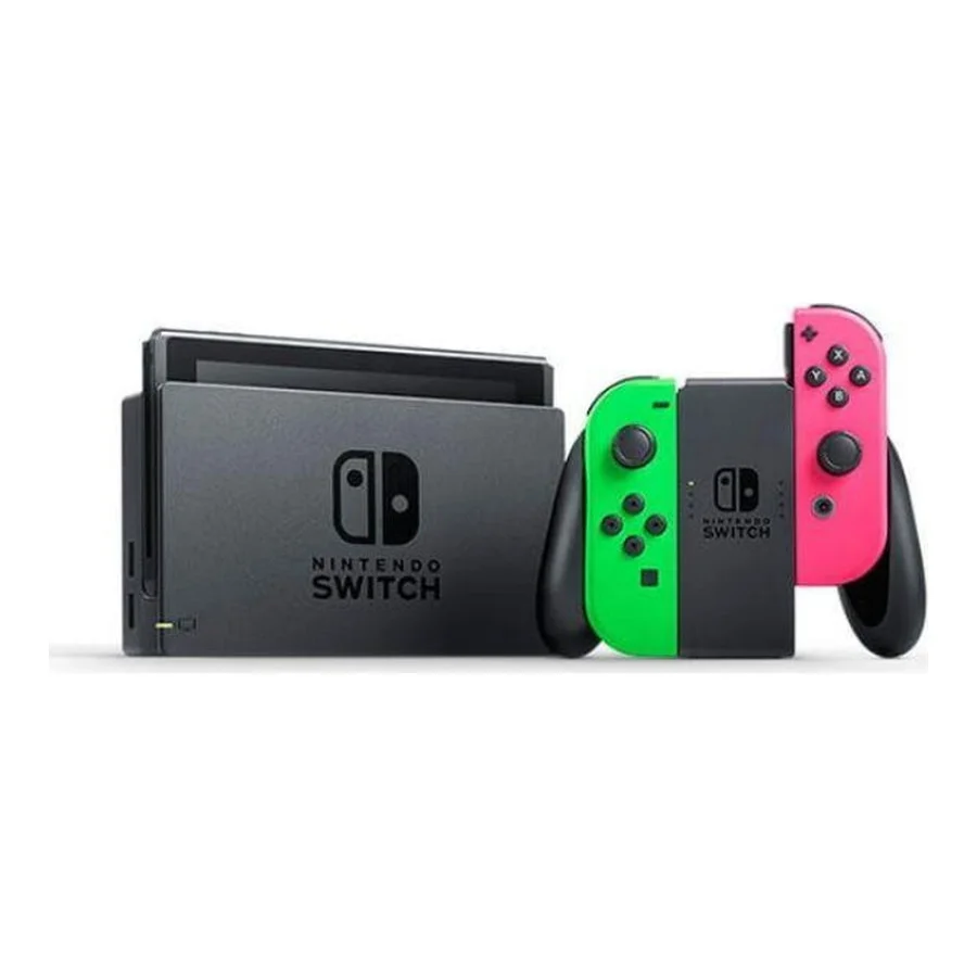 Nintendo Switch Joy Con Pink / Green
