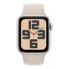 Apple Watch SE 2 GPS 40mm Starlight Aluminium Case with Starlight Sport Band S/M (MR9U3)