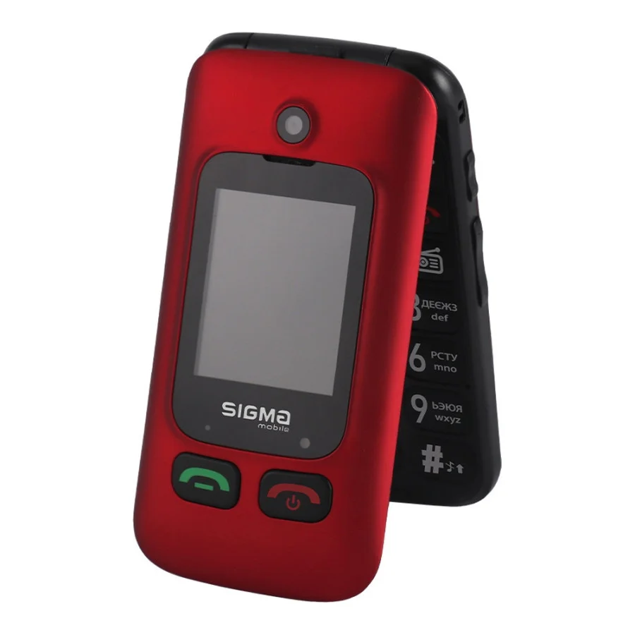 Sigma mobile Comfort 50 Shell Duo Type-C Black-Red (UA)