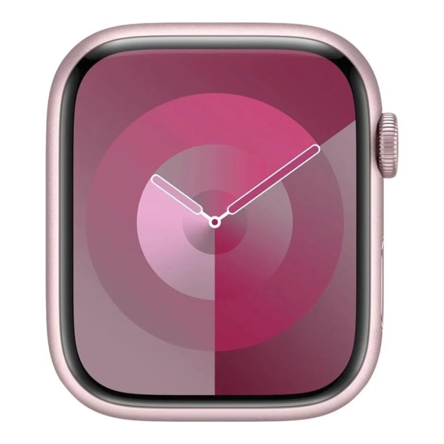 Apple Watch Series 9 GPS 41mm Pink Aluminum Case w. Light Pink Sport Band - M/L (MR943)
