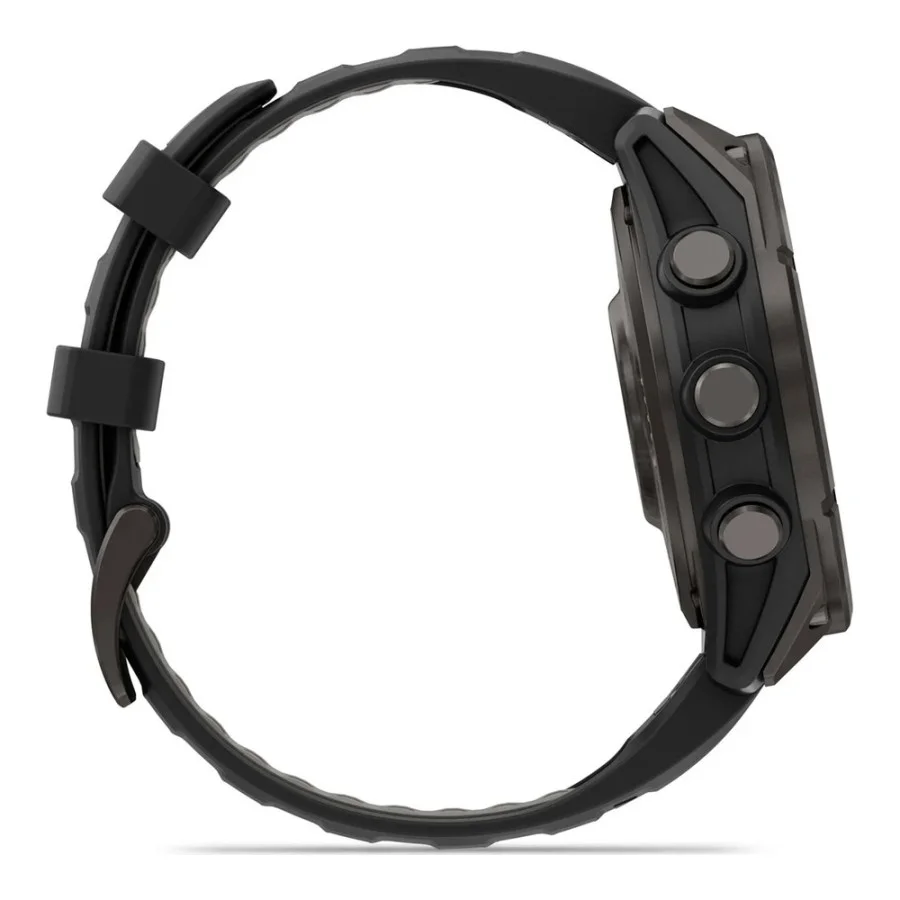 Garmin Fenix 8 Pro 47 mm AMOLED Carbon Gray DLC Titanium with Black/Pebble Gray (010-03198-00/01)