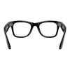 Ray-Ban Meta Wayfarer Gen2 Stand.Shiny Black Frame/Clear to Graphite Green Transit.Lens. RW4012 601/1M 50-22