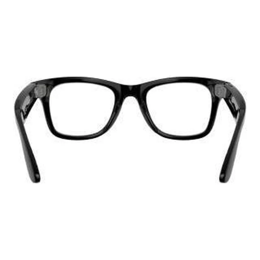 Ray-Ban Meta Wayfarer Gen2 Stand.Shiny Black Frame/Clear to Graphite Green Transit.Lens. RW4012 601/1M 50-22