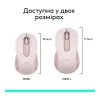 Logitech Signature M650 Wireless Mouse Rose (910-006254)