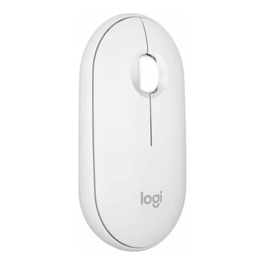 Logitech Pebble Mouse 2 M350s Tonal White (910-007013,910-006986, 910-006987)