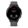 Garmin Venu 3S Slate S. Steel Bezel w. Pebble Gray Case and S. Band (010-02785-00/50)