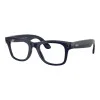 Ray-Ban | Meta Wayfarer [Gen 2] Shiny Cosmic Blue/Clear Sapphire Transition (RW4012 6628/MF 50-23)