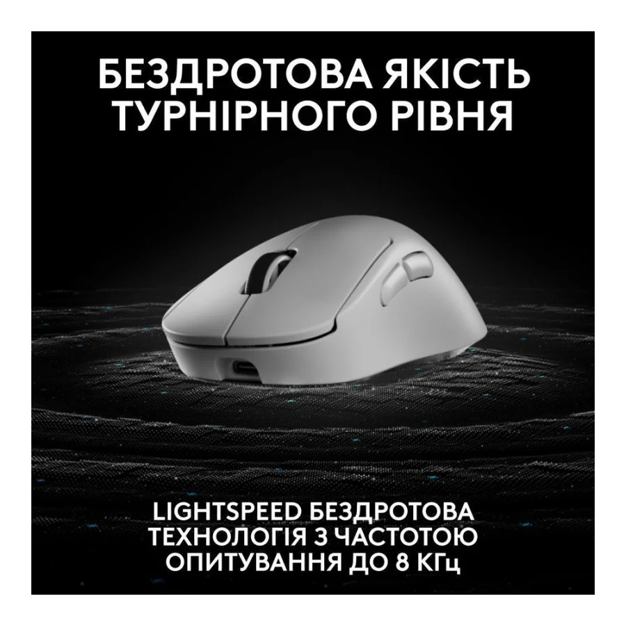 Logitech Pro X Superlight 2 Dex White (910-007363, 910-007366,910-007367)