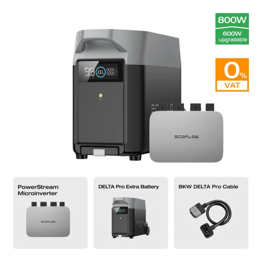 EcoFlow DELTA Pro Extra Battery (DELTAProEB-US)