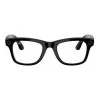 Ray-Ban Meta Wayfarer Gen2 Stand.Shiny Black Frame/Clear to Graphite Green Transit.Lens. RW4012 601/1M 50-22