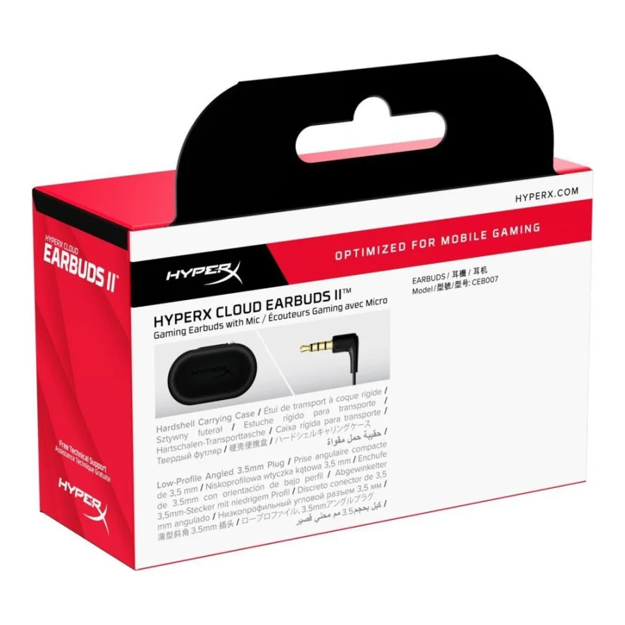 HyperX Cloud Earbuds II Black (70N24AA)