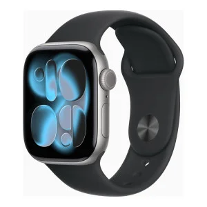 Apple Watch Series 11 GPS 42mm Space Grey Alu. Case w. Black S. Band - S/M (MEQW4)