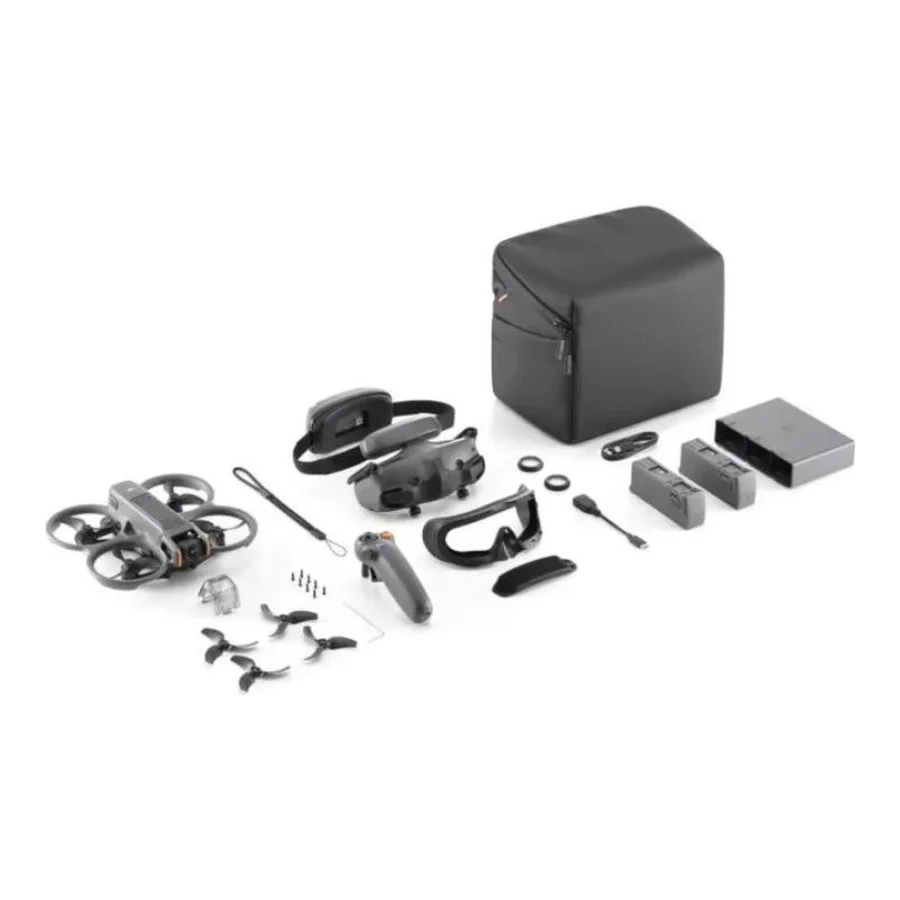 DJI Avata 2 FPV Drone with 3-Battery Fly More Combo (CP.FP.00000151.02, CP.FP.00000130.01)