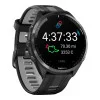 Garmin Forerunner 965 Carbon Gray Titanium Bezel w. Blk Case and Blk/Powder Gray S. Band (010-02809-00/10/8