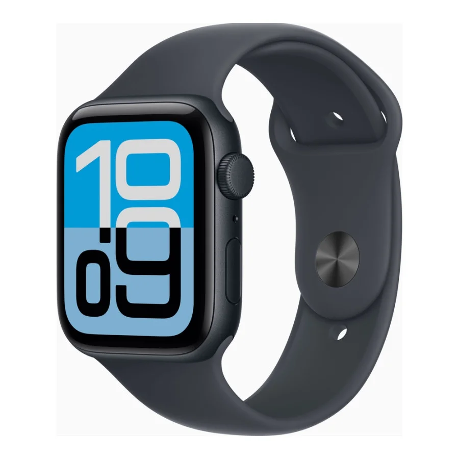 Apple Watch SE 3 GPS 44mm Midnight Alu. Case w. Midnight S. Band - S/M (MEHN4)