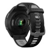 Garmin Forerunner 965 Carbon Gray Titanium Bezel w. Blk Case and Blk/Powder Gray S. Band (010-02809-00/10/8