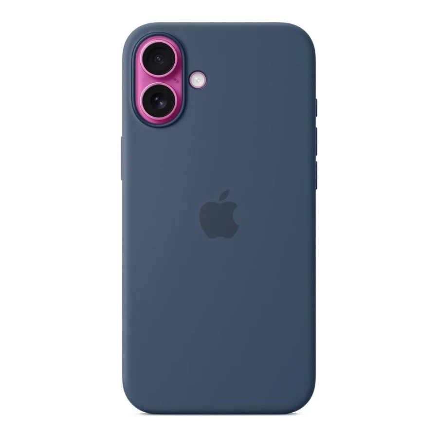 Apple iPhone 16 Plus Silicone Case with MagSafe - Denim (MYYA3) (EU)