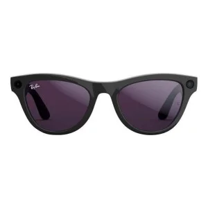 Ray-Ban Meta Skyler Shiny Black/Amethyst Transitions (RW4010 601/CH 52-20)