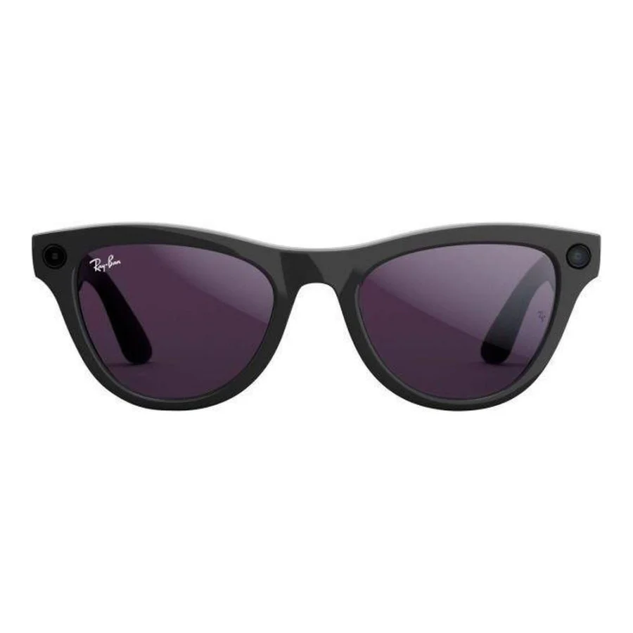 Ray-Ban Meta Skyler Shiny Black/Amethyst Transitions (RW4010 601/CH 52-20)