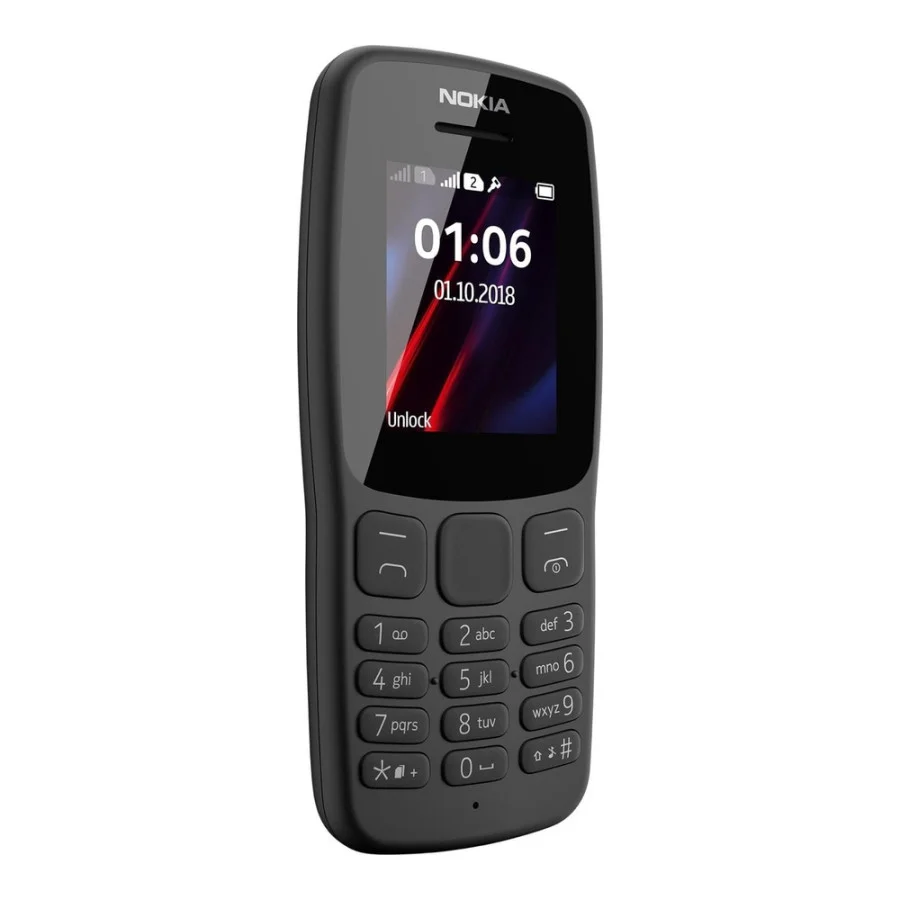 Nokia 106 New Dual Sim Grey (16NEBD01A02) (UA)