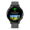 Garmin Venu 3S Slate S. Steel Bezel w. Pebble Gray Case and S. Band (010-02785-00/50)