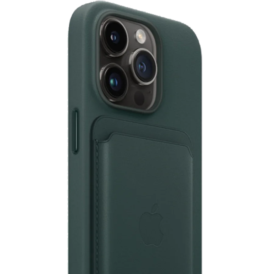 Apple iPhone Leather Wallet with MagSafe - Forest Green (MPPT3) (OEM)