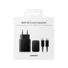 Samsung 45W Travel Adapter (with Type-C cable) Black (EP-TA845XBE) (High Copy)