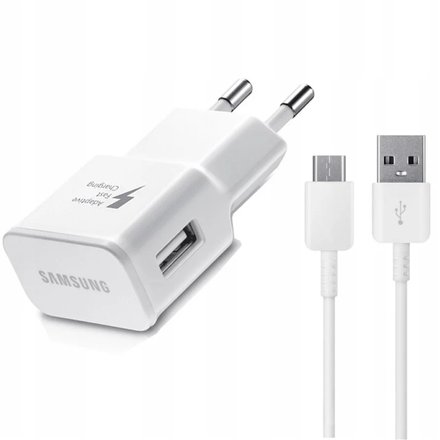 Samsung Fast Charge EP-TA20EWE Micro-USB White (High Copy)