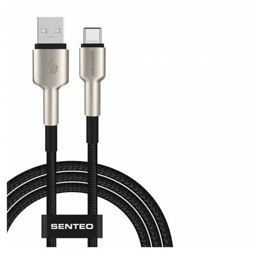 SENTEO SM-03 Iron series 18W 3A USB to Type-C 1m black