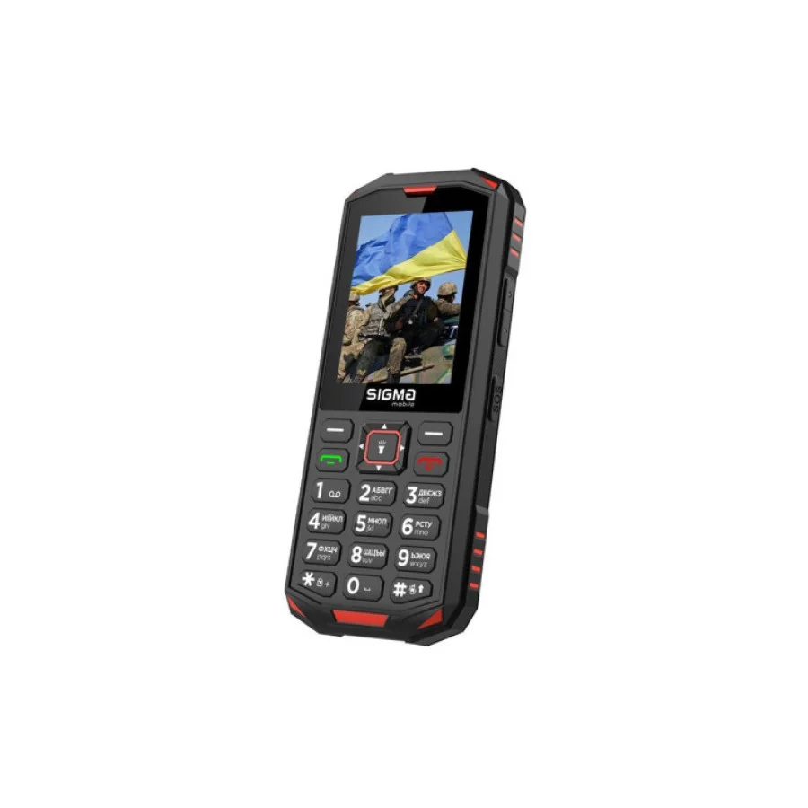 Sigma mobile X-treme PA68 Black-Red (UA)