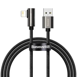 Baseus Legend Series Elbow Fast Charging Data Cable USB to Ligtning 1m Black (CATLCS-01)