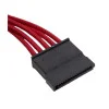 Corsair Premium Individually Sleeved SATA Cable, Type 4 (Generation 3) Red