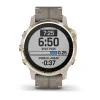 Garmin Fenix 6S Pro Sapphire Light Gold with Shale Grey Leather Band (010-02159-40)