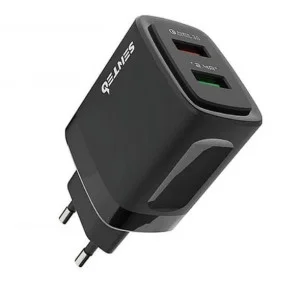 SENTEO Z-05 2USB 2.4A QC3.0 black