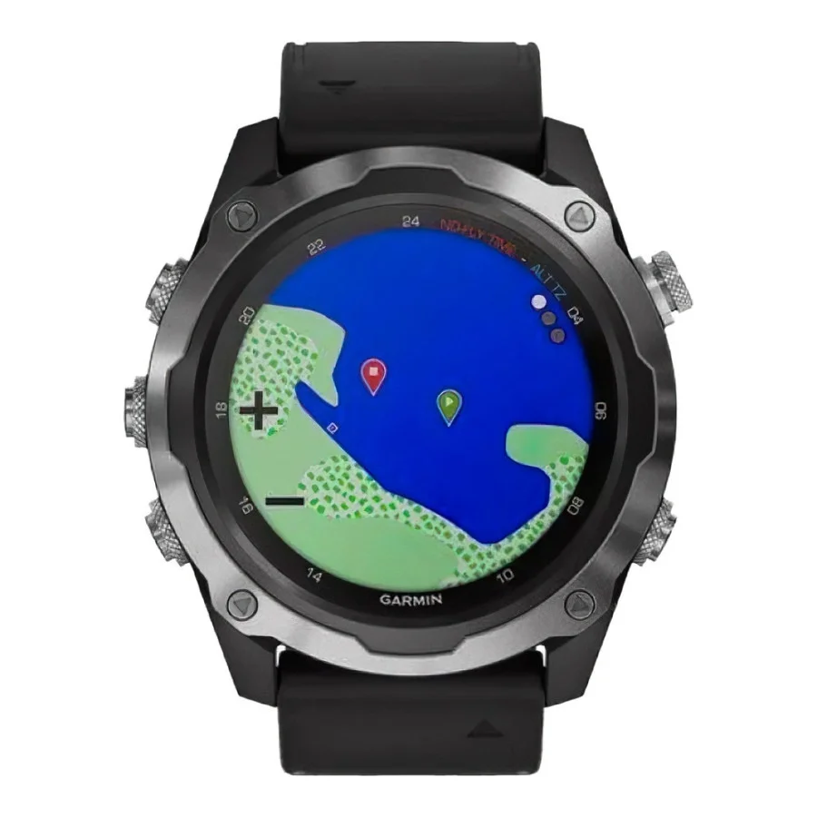 Garmin Descent Mk2 Stainless Steel with Black Band (010-02132-00/10)