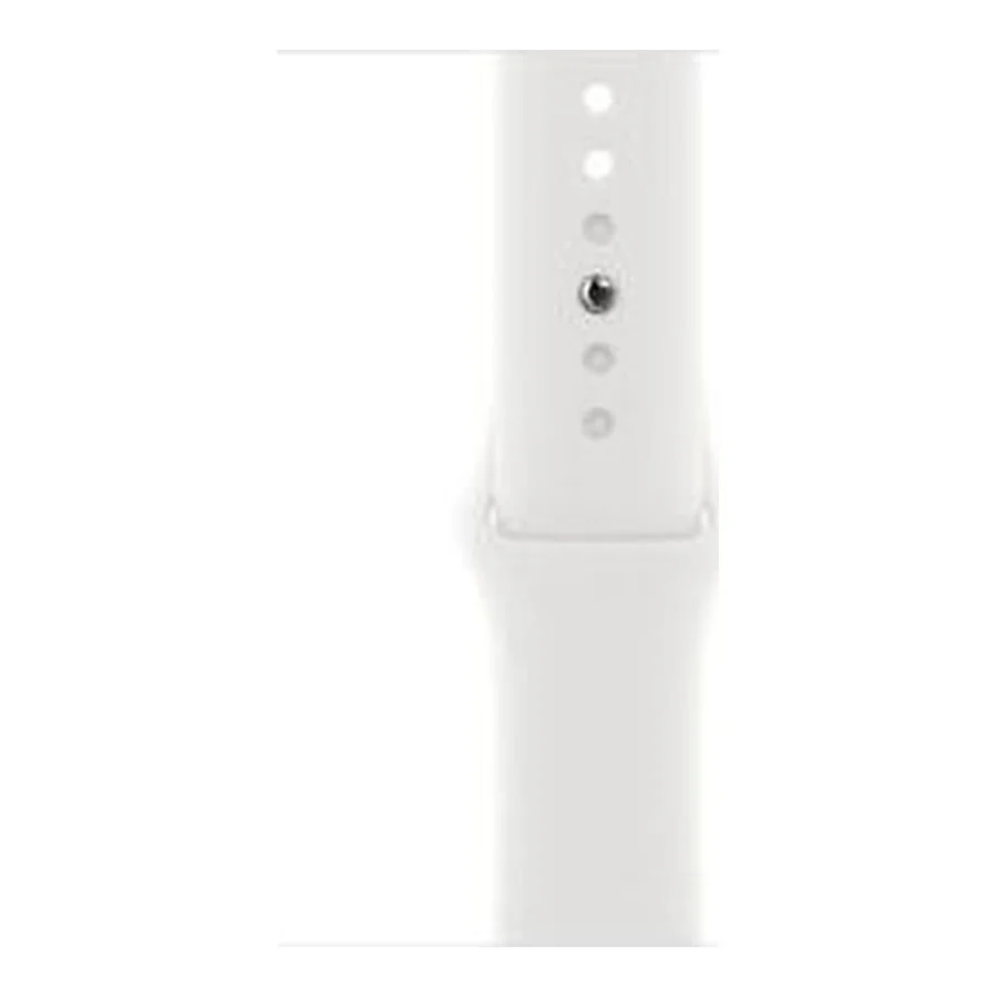 Apple Watch Series 8 GPS + Cellular 41mm Silver Aluminum Case with White S. Band (MP4A3)