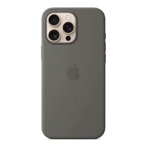Apple iPhone 16 Pro Max Silicone Case with MagSafe - Stone Gray (MYYV3) (EU)