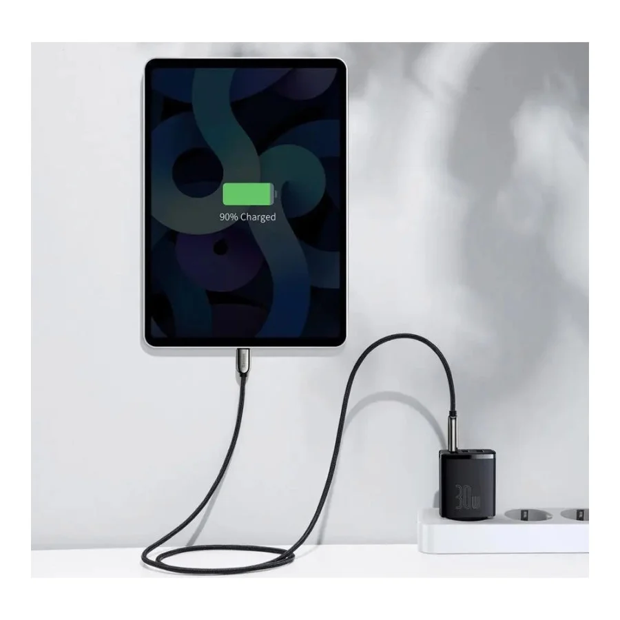 Baseus Compact Quick Charger 2xUSB U+C 30W Black (CCXJ-E01)