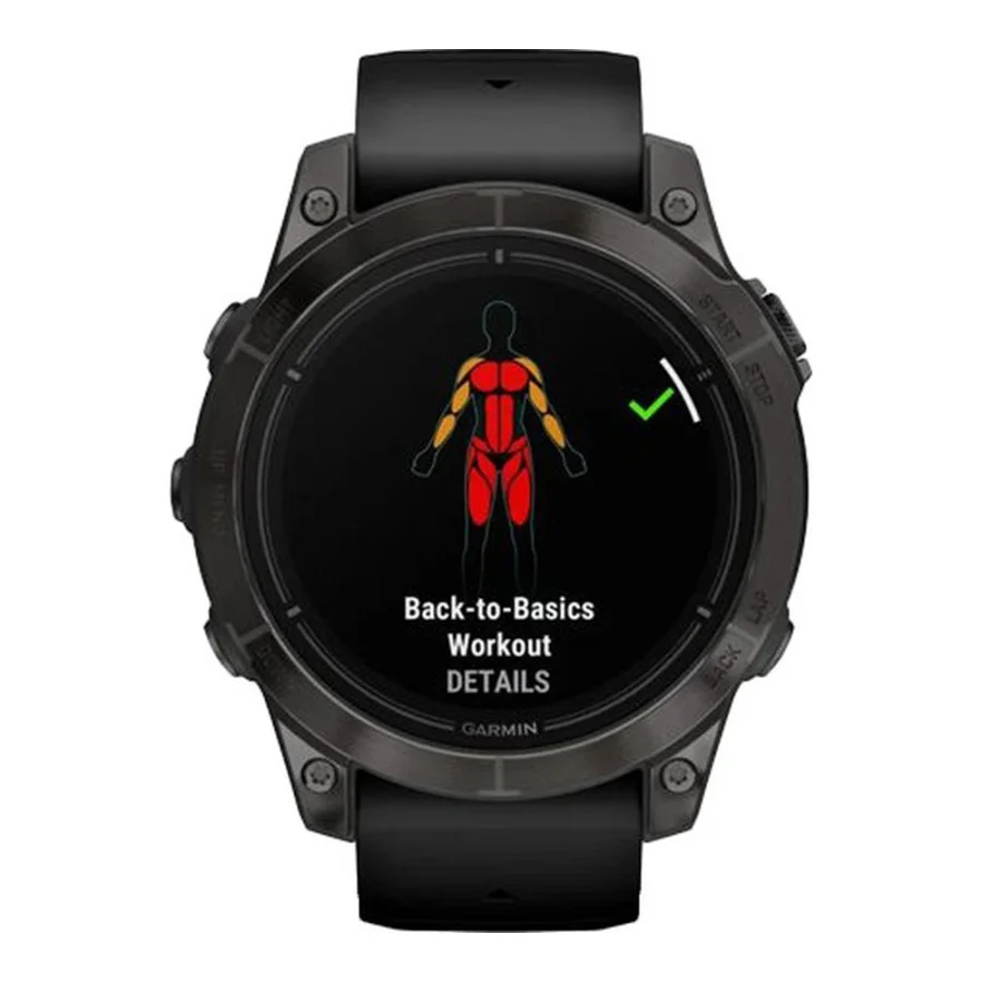 Garmin Epix Pro Gen 2 Sapphire 47mm Carbon G. DLC Tit. with Black Band (010-02803-10/11/54)