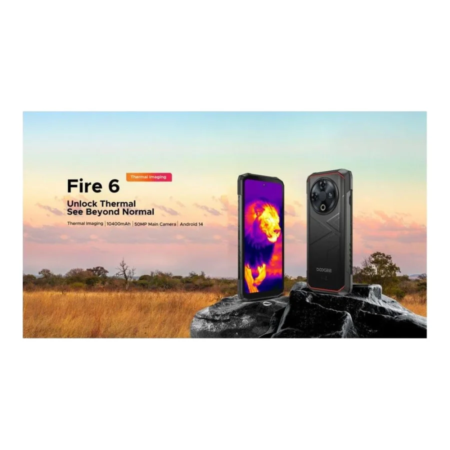 DOOGEE Fire 6 6/256GB Black