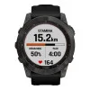 Garmin Fenix 7X Sapphire Solar Carbon Gray DLC Titanium with Black Band (010-02541-10/11/34)