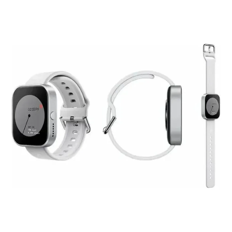 CMF by Nothing Watch Pro Silver frame with Light Grey strap