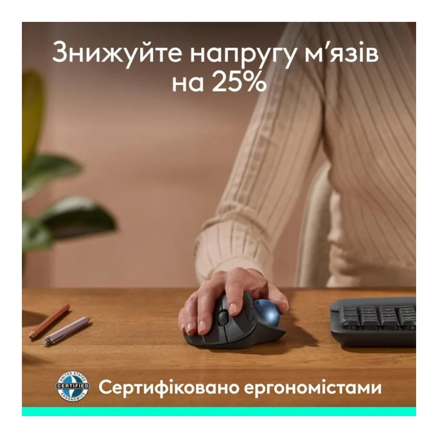 Logitech Ergo M575S Graphite (910-007029, 910-00731)