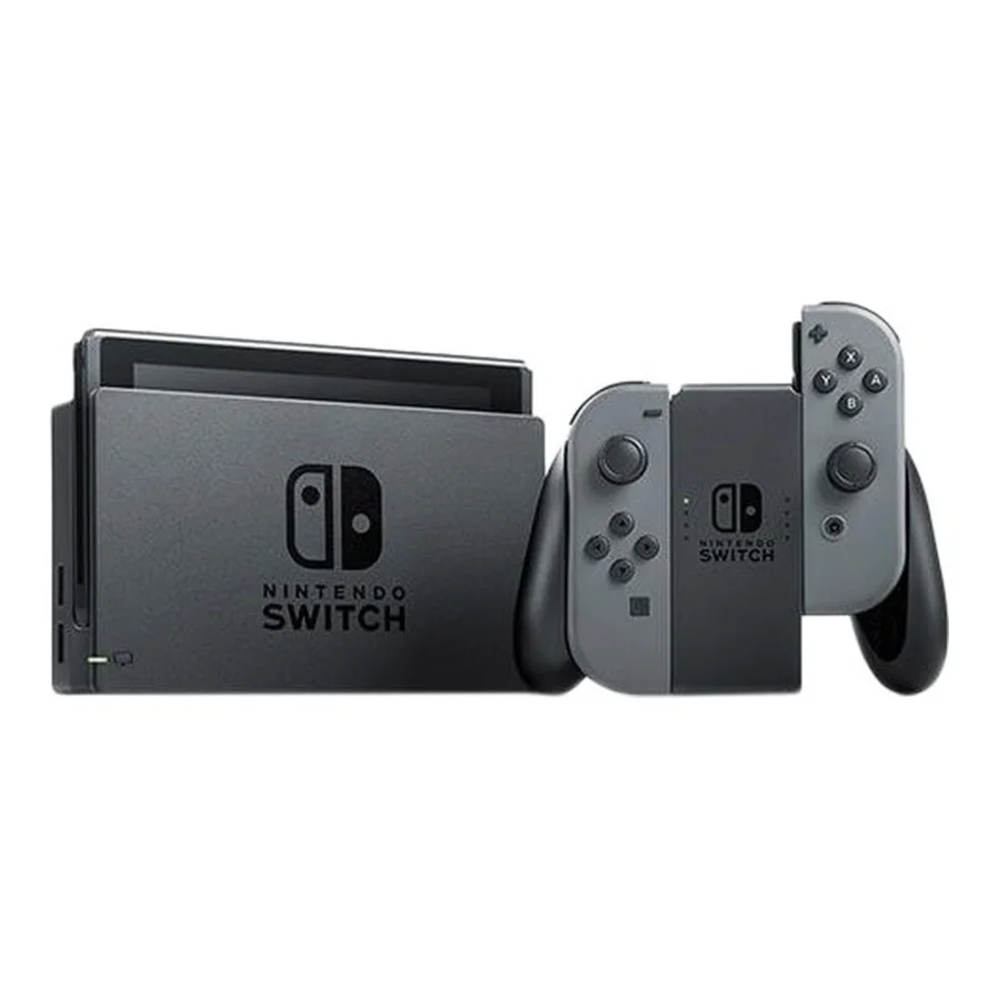 Nintendo Switch with Gray Joy Con