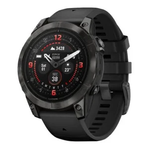 Garmin Epix Pro Gen 2 Sapphire 47mm Carbon G. DLC Tit. with Black Band (010-02803-10/11/54)