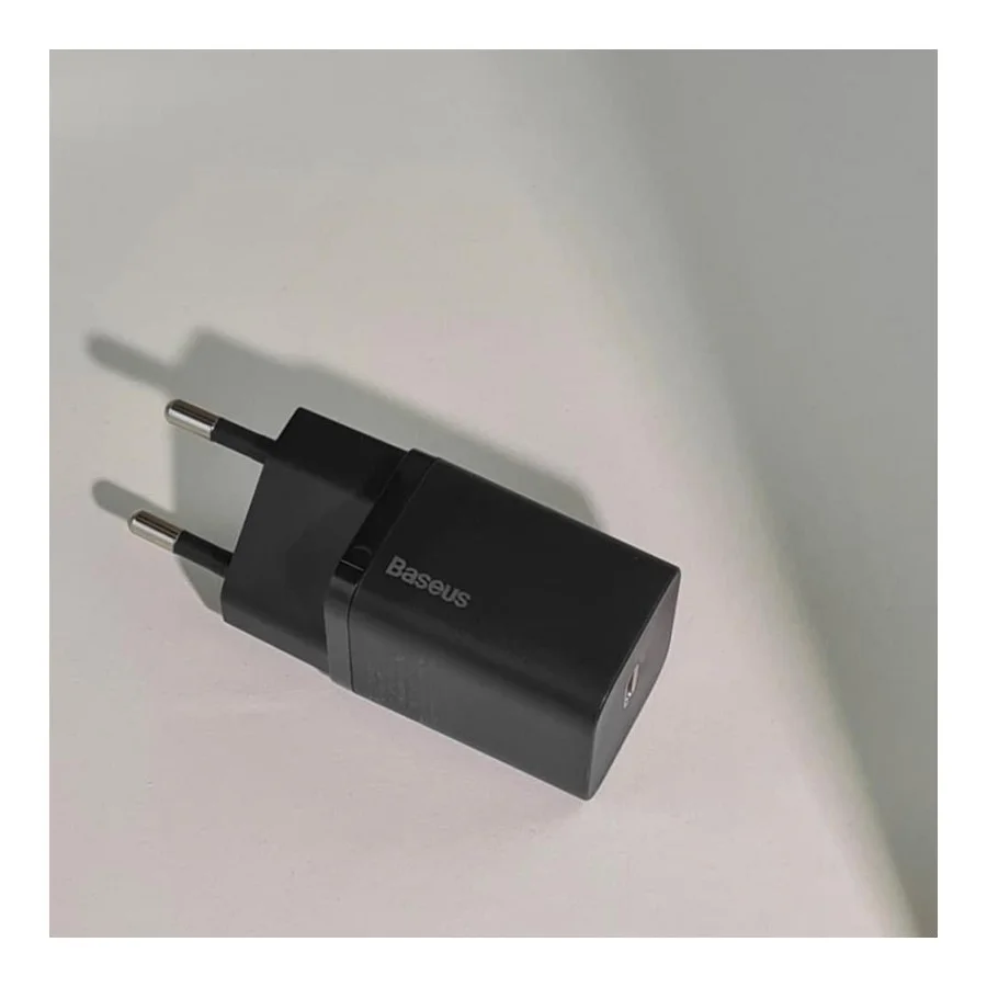 Baseus Super Silicone PD Charger 20W Type-C White (CCSUP-B02)