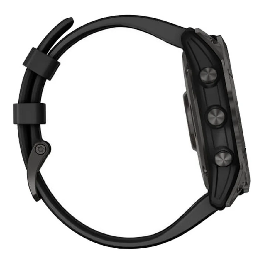 Garmin Fenix 7X Sapphire Solar Carbon Gray DLC Titanium with Black Band (010-02541-10/11/34)
