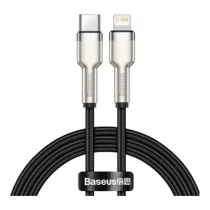Baseus Cafule Metal Type-C to Lightning PD 1m Black (CATLJK-A01)