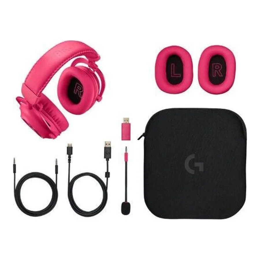 Logitech G Pro X 2 Lightspeed Pink (981-001275, 981-001277)